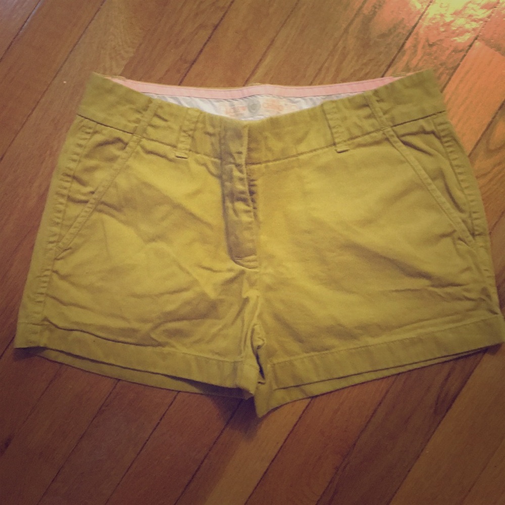 J Crew Classic twill 3inch shorts